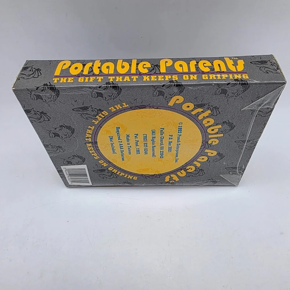 Portable Parents  MOM  Hand Held  6 Sayings Phrases Complaining 1992 NEW in BOX
